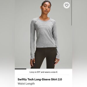 Lululemon Swiftly Tech *Waist Length
